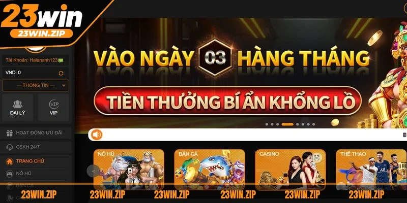 Game bài 23WIN là chuyên mục nhận được rất nhiều sự yêu thích của người chơi